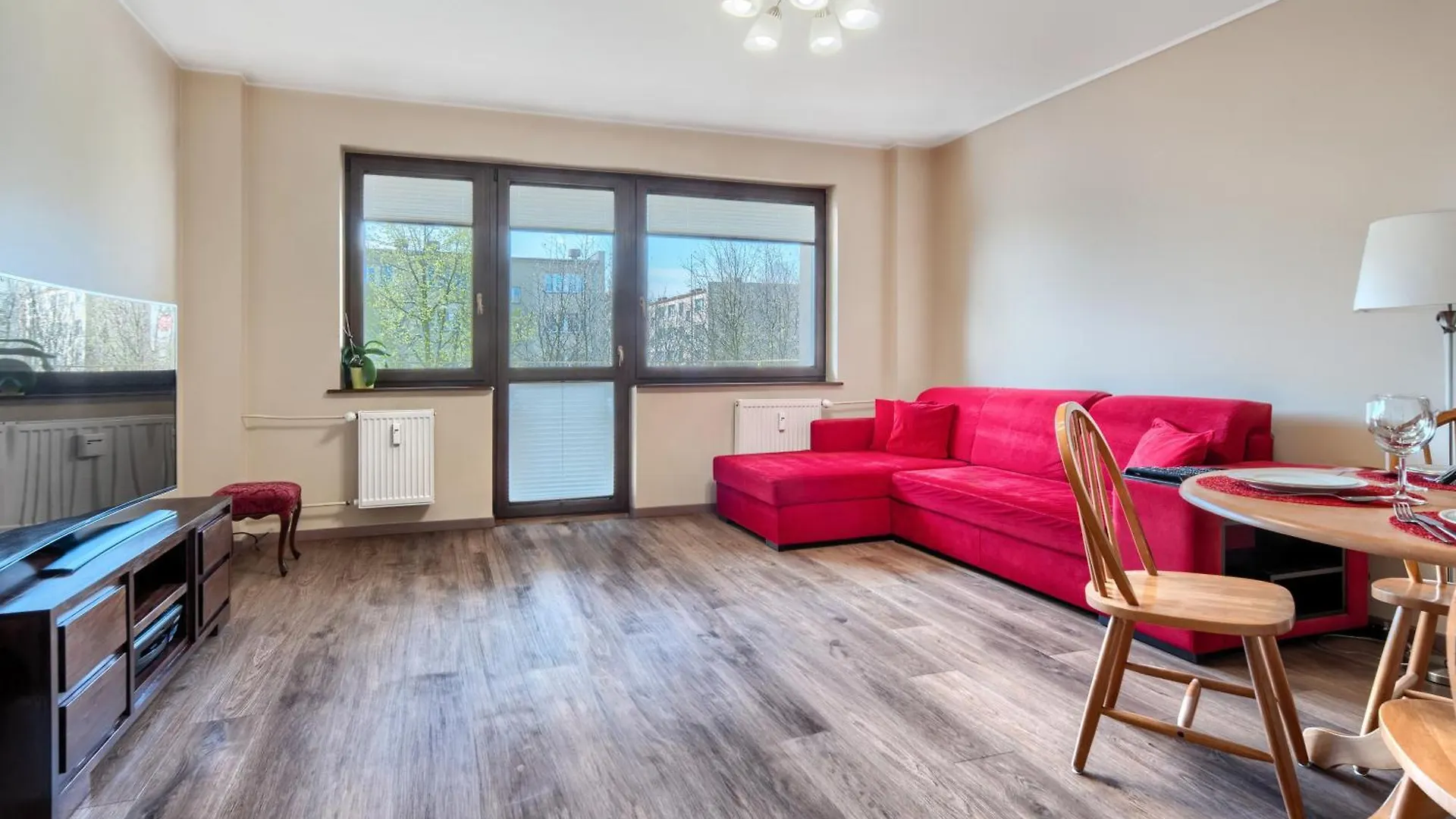 Gdansk Business Apt - 50M2, Workspace, Balcony - By Rentujemy Apartment